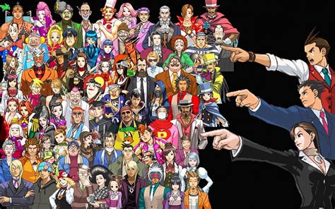 Ace Attorney Characters, phoenix wright, apollo justice, ace attoreny, HD wallpaper | Peakpx