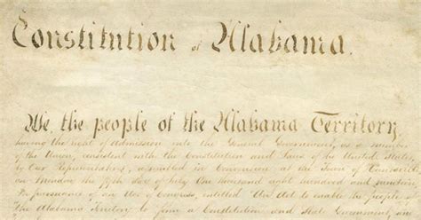 On this day in 1819: Alabama’s first constitutional convention convenes ...