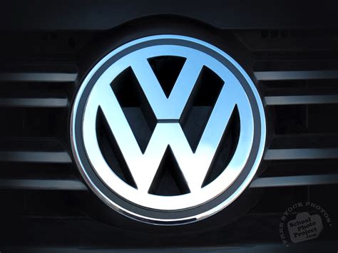 VW Logo, FREE Stock Photo, Image, Picture: Volkswagen Logo Brand Shiny, Royalty-Free Car Stock ...