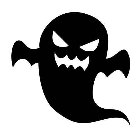 Ghost Silhouette Halloween Free Svg File Svg Heart - vrogue.co