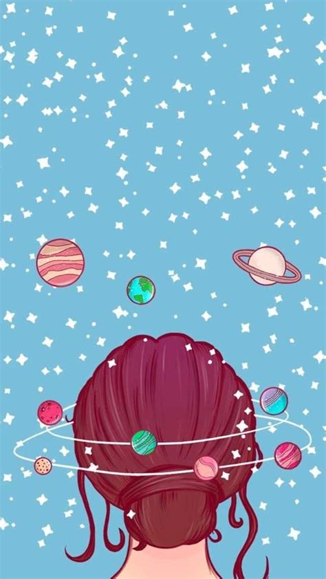 Planetas | Kawaii wallpaper, Art wallpaper iphone, Cute wallpaper backgrounds