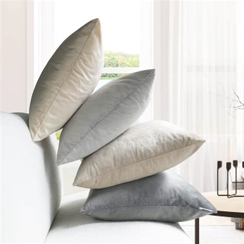 Amazon.com: MEKAJUS Throw Pillow Covers 18x18 Set of 4 Decorative ...