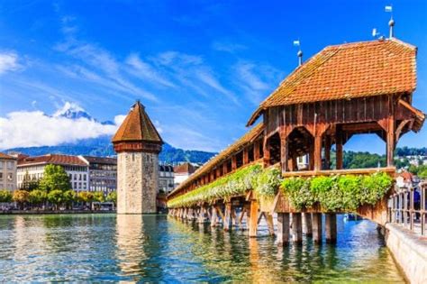 Walking along the Chapel Bridge | Lucerne - What to Expect | Timings ...