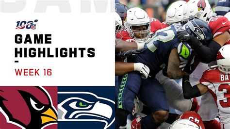 Cardinals vs. Seahawks Week 16 Highlights | NFL 2019 - YouTube