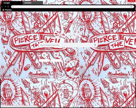 Pierce The Veil Misadventures Chrome Theme - ThemeBeta