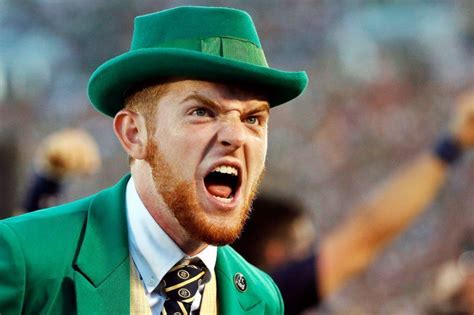 Notre Dame defends "offensive" Fighting Irish Leprechaun mascot