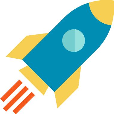 Rocket ship SVG File