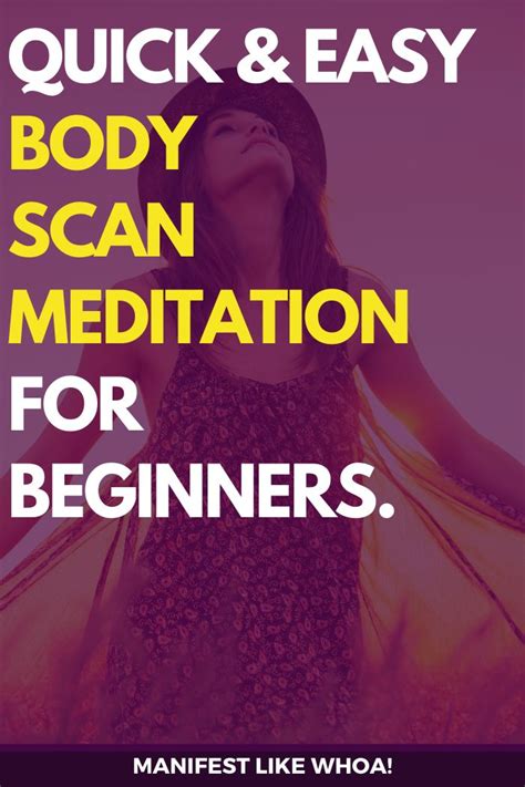 Quick & Easy Guided Body Scan Meditation Script For Beginners ...