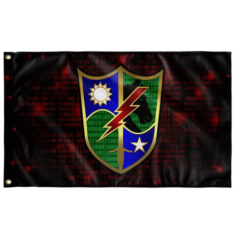 CEMA 75th Ranger Regiment Binary Flag