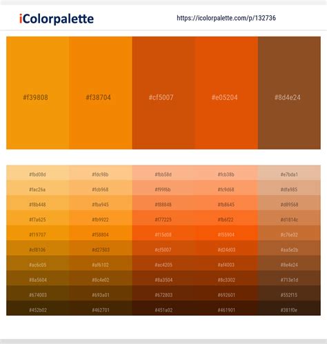 1 Latest Color Schemes with California And Tangerine Color tone ...