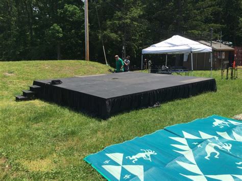 Portable Stage rentals in NJ- CMT Sound Systems