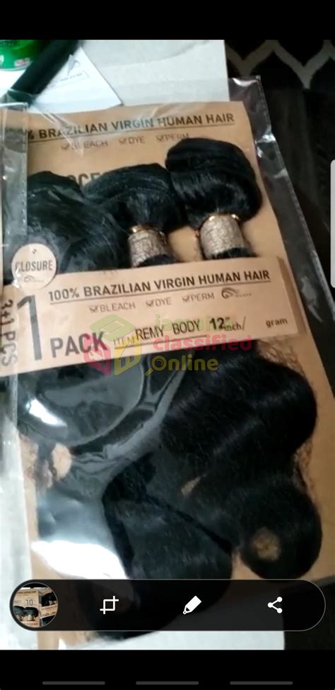 For Sale: Brazilian, Remy Human Hair Packs And Bundles - St.Andrew ...