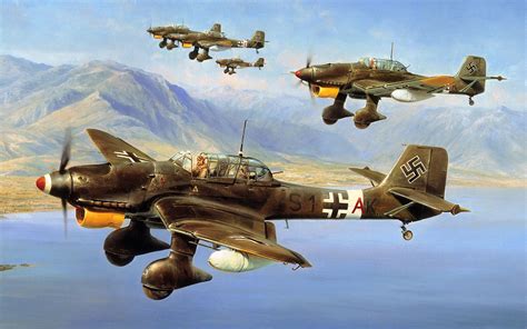 Stuka, by Robert Taylor | Luftwaffe, Aircraft art, Aviation art