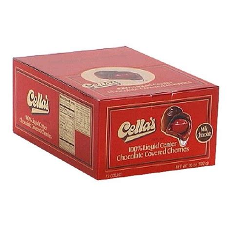 Cella's Dark Chocolate Covered Cherries, 72-Count Box | Best Chocolate Shop