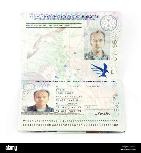 Passeport britannique. L'Union européenne un passeport biométrique pour le Royaume-Uni (avec des ...