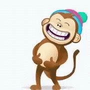 Monkey Happy GIF - Monkey Happy Laugh - Discover & Share GIFs