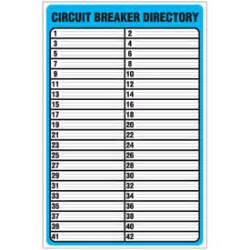 Circuit Breaker Panel Label Template Freeware | charlotte clergy coalition