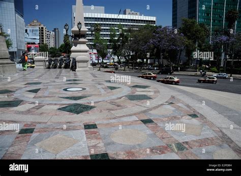 Paseo de la Reforma street in downtown, Mexico City, Mexico Stock Photo ...