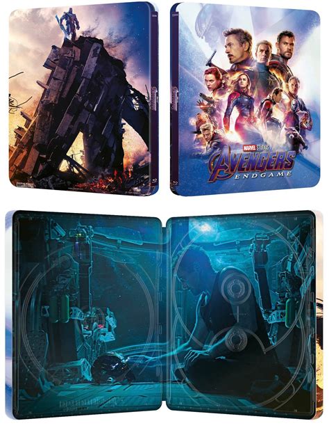 Avengers: Endgame (4K+2D and 3D+2D Blu-ray) Lenticular SteelBook coming soon to Zavvi! : r ...