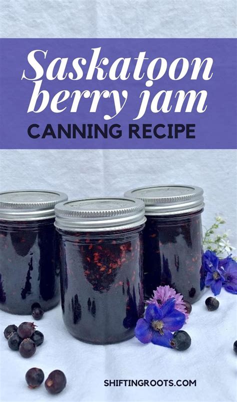 Saskatoon Berry Jam | Recipe | Saskatoon berry, Berries recipes, Saskatoon berry recipe