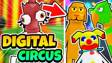 The ABSTRACTED Characters REVEALED In The AMAZING DIGITAL CIRCUS! - YouTube