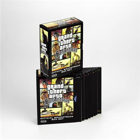 GRAND THEFT AUTO SAN ANDREAS SOUNDTRACK 8CD GTA - 7653903295 ...