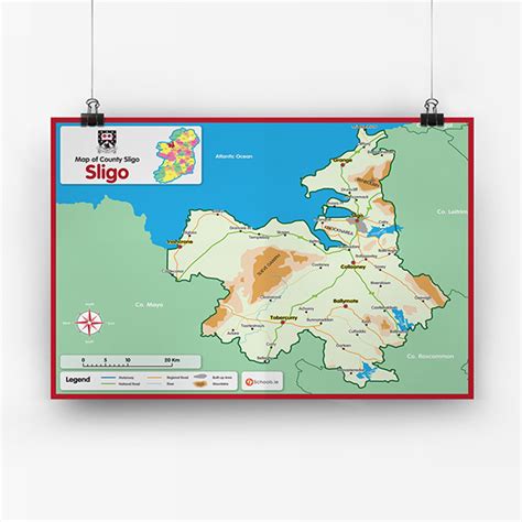 Sligo County Map | 4schools.ie