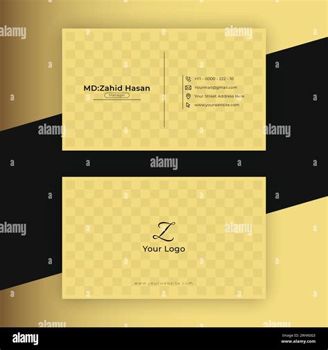 Business Card Template Design Creative Business Design Simple Design ...