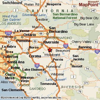 Where is Moreno Valley, California? see area map & more