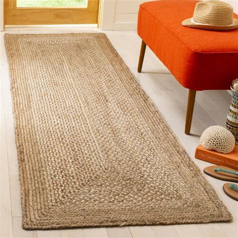 Rosecliff Heights Marie Fiber Hand Hooked Natural/Ivory Area Rug ...