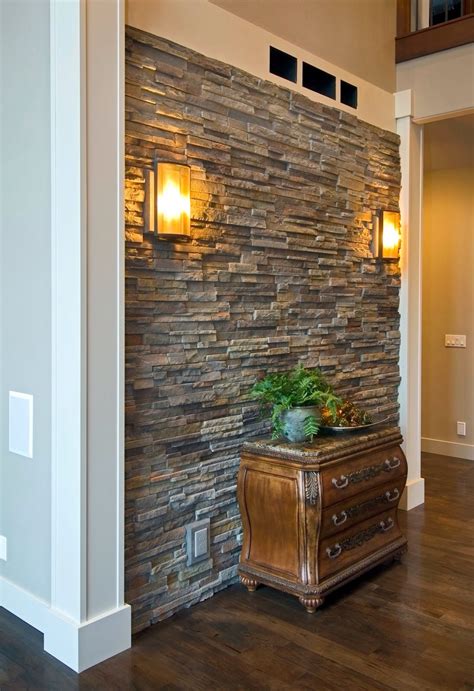 Bringing The Beauty Of Nature Indoor With Faux Stone Interior Walls ...