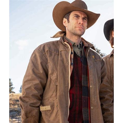 JAMIE DUTTON YELLOWSTONE LEATHER JACKET | MLJ