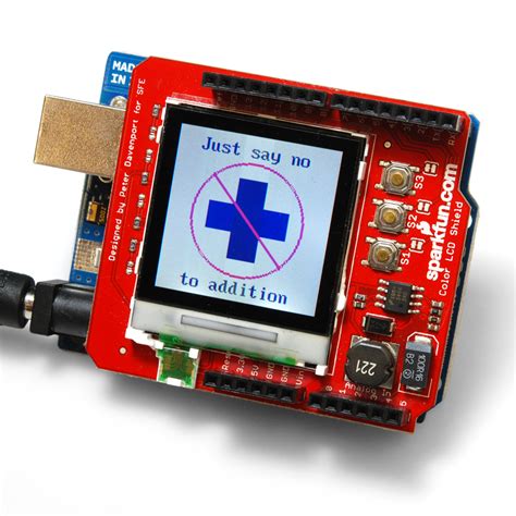 Color LCD Shield Quickstart Guide - SparkFun Electronics