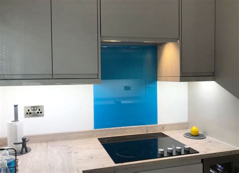 Blue Glass Splashbacks | Pro Glass 4 Glass Splashbacks