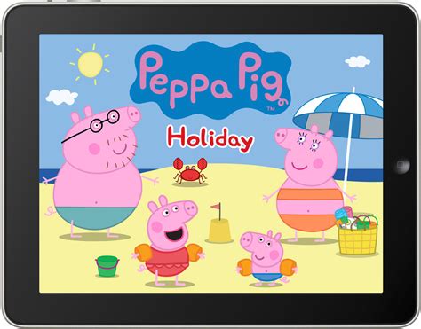 New Peppa Pig app: Peppa Pig Holiday