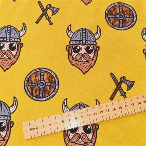 Vikings - Exclusive Jersey - Moonbow Fabrics