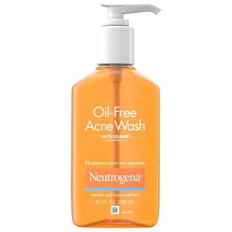 Neutrogena Oil-Free Acne Wash - Shop Cleansers & Soaps at H-E-B