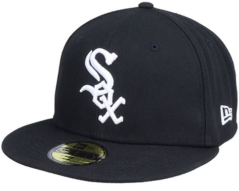 Chicago White Sox Authentic On-Field 59Fifty Black Fitted - New Era ...