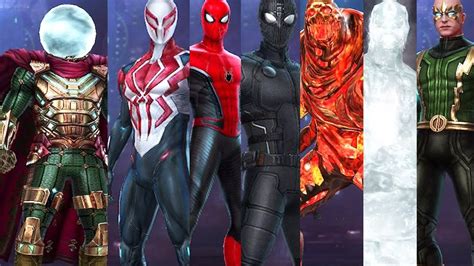 Spider Man: Far From Home Update All Characters | Marvel: Future Fight ...