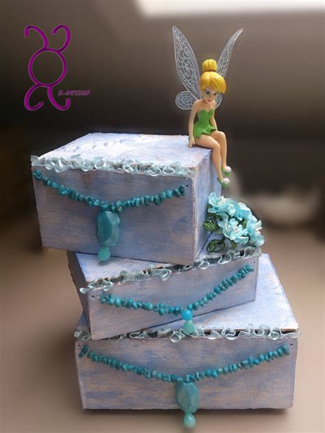 Tinkerbell jewelry box with a dynamic structure by HDesign4u