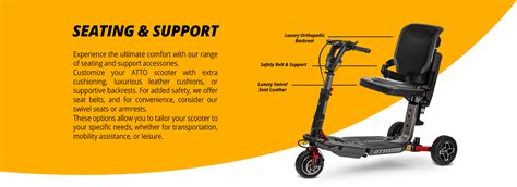 Portable Mobility Scooter Accessories - Folding Scooter Store