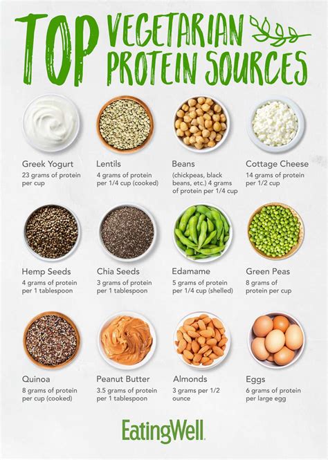 Protein Foods Chart