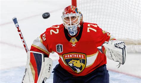 As Sergei Bobrovsky enters Year 5 with Florida Panthers, he looks to ...