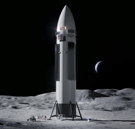 SpaceX’s New Design for Lunar Starship Unveiled