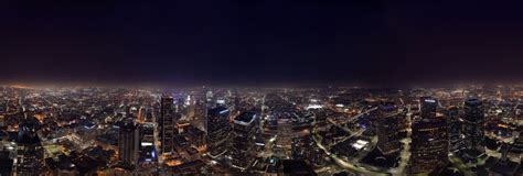 Downtown Los Angeles Night View 360 Panorama | 360Cities