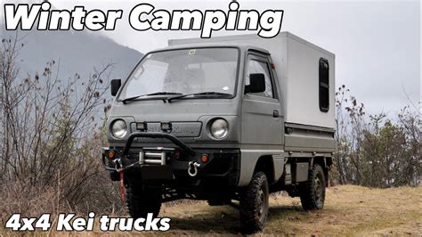 Kei truck 4×4 campers [winter car camping] – Instant Pot Teacher