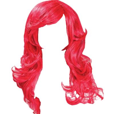 Red Wig PNG - PNG All