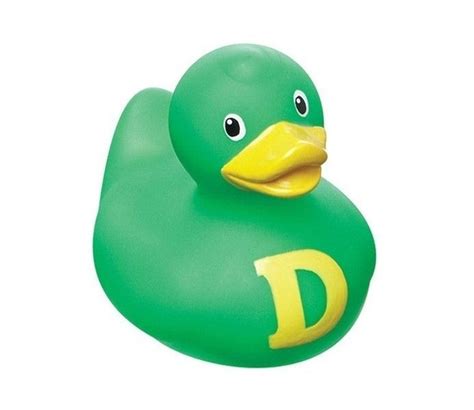 Mini Alphabet Coloured Collectible BUD Duck Letter D by Design Room ...