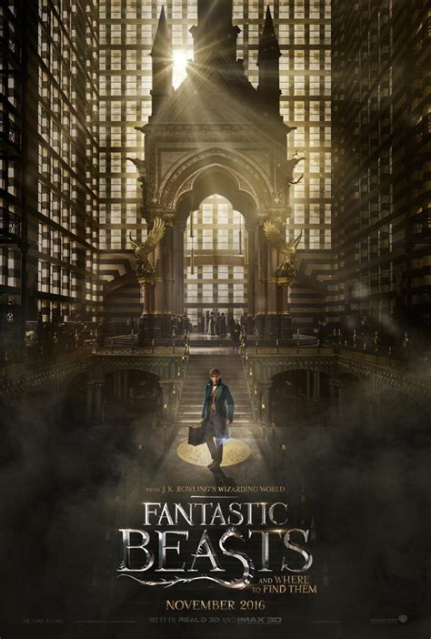 Fantastic Beasts and Where to Find Them poster — Harry Potter Fan Zone