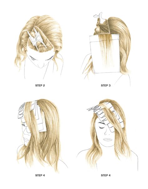 Balayage Technique Diagram